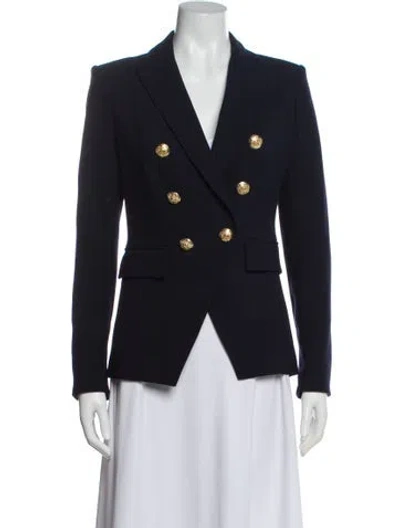 Pre-owned Veronica Beard Blazer In Gray