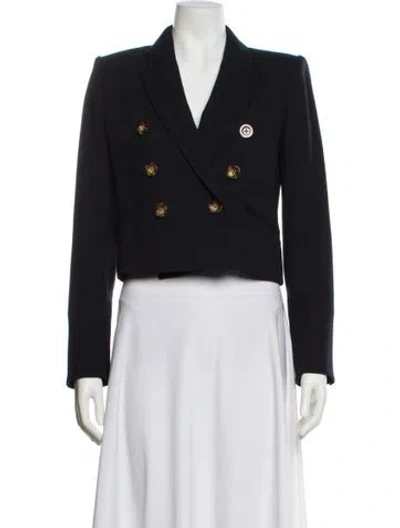 Pre-owned Veronica Beard Blazer In Gray