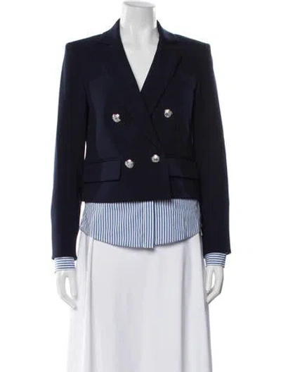 Pre-owned Veronica Beard Blazer In Gray