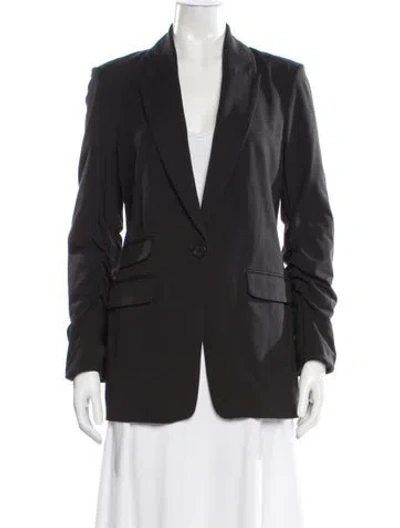 Pre-owned Veronica Beard Blazer In Gray