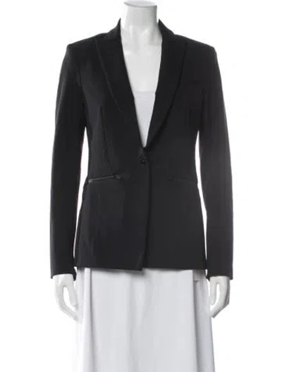Pre-owned Veronica Beard Blazer In Gray