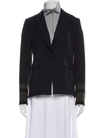 Pre-owned Veronica Beard Blazer In Gray