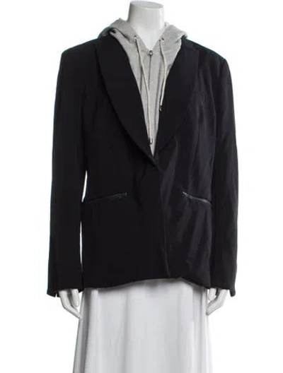 Pre-owned Veronica Beard Blazer In Gray