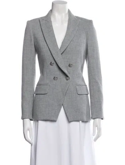 Pre-owned Veronica Beard Blazer In Gray
