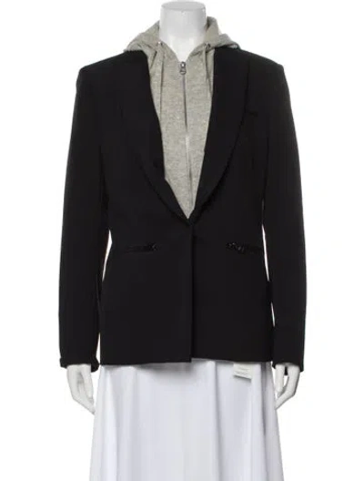 Pre-owned Veronica Beard Blazer In Gray