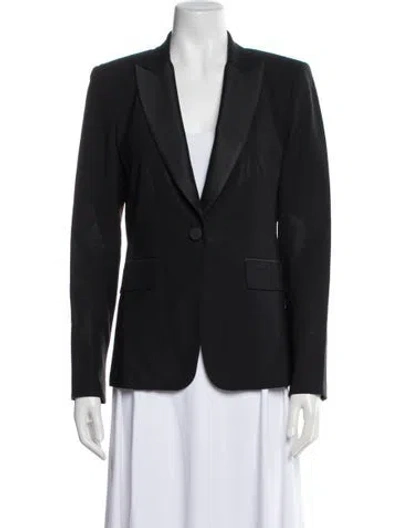 Pre-owned Veronica Beard Blazer In Gray