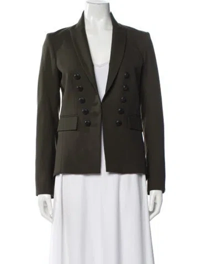 Pre-owned Veronica Beard Blazer In Green