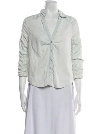 Pre-owned Veronica Beard Blazer In Green