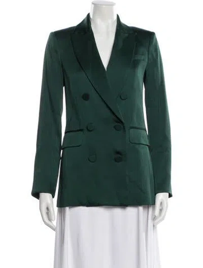 Pre-owned Veronica Beard Blazer In Green