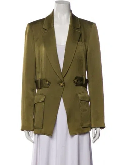 Pre-owned Veronica Beard Blazer In Green