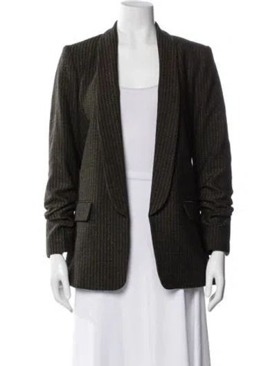 Pre-owned Veronica Beard Blazer In Green