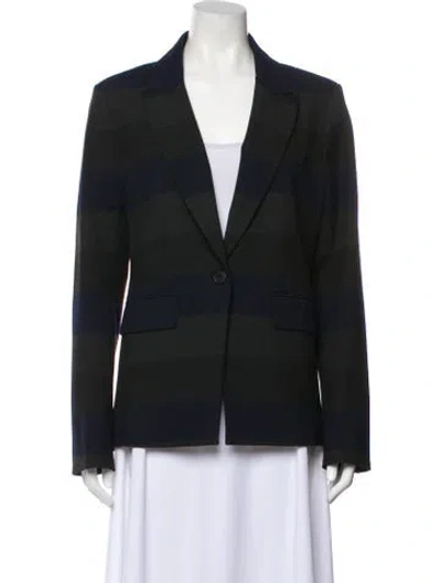 Pre-owned Veronica Beard Blazer In Green