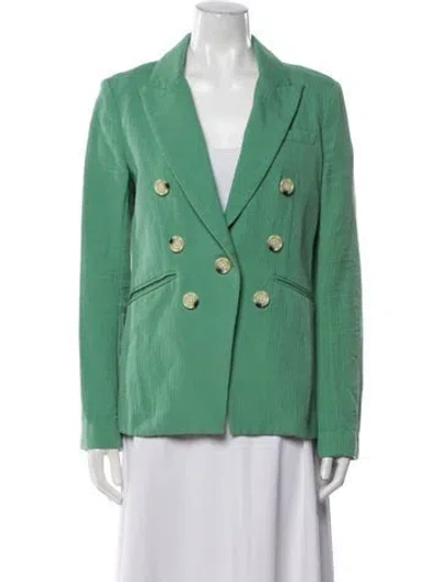 Pre-owned Veronica Beard Blazer In Green
