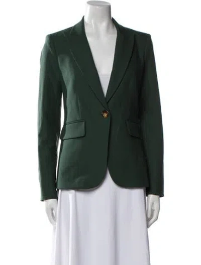 Pre-owned Veronica Beard Blazer In Green