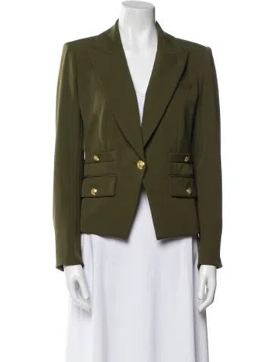 Pre-owned Veronica Beard Blazer In Green