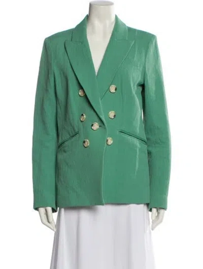 Pre-owned Veronica Beard Blazer In Green