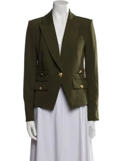 Pre-owned Veronica Beard Blazer In Green