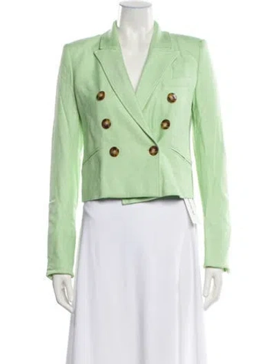 Pre-owned Veronica Beard Blazer In Green