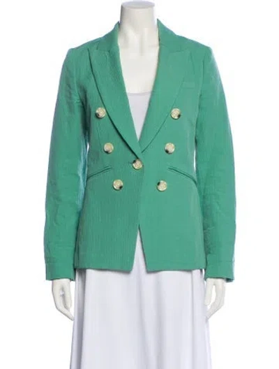 Pre-owned Veronica Beard Blazer In Green