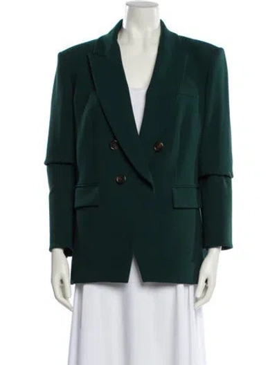 Pre-owned Veronica Beard Blazer In Green