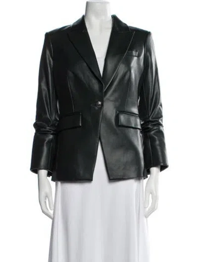 Pre-owned Veronica Beard Blazer In Green