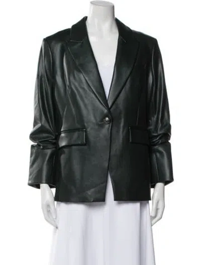 Pre-owned Veronica Beard Blazer In Green