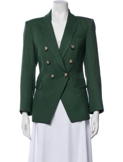 Pre-owned Veronica Beard Blazer In Green