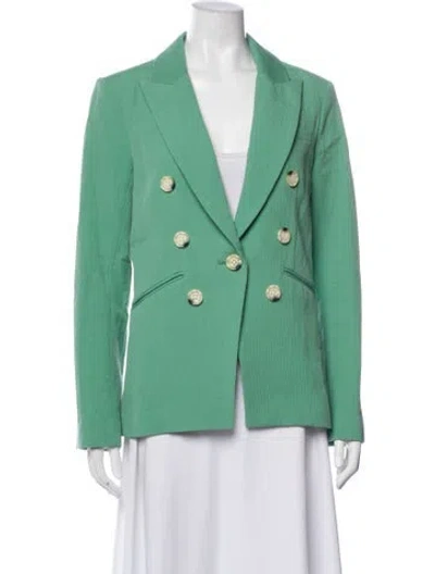 Pre-owned Veronica Beard Blazer In Green
