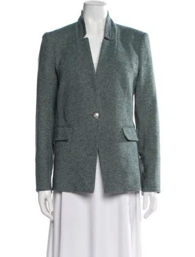 Pre-owned Veronica Beard Blazer In Green