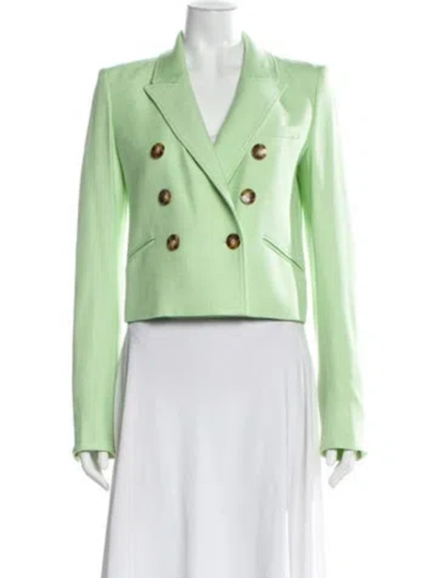 Pre-owned Veronica Beard Blazer In Green