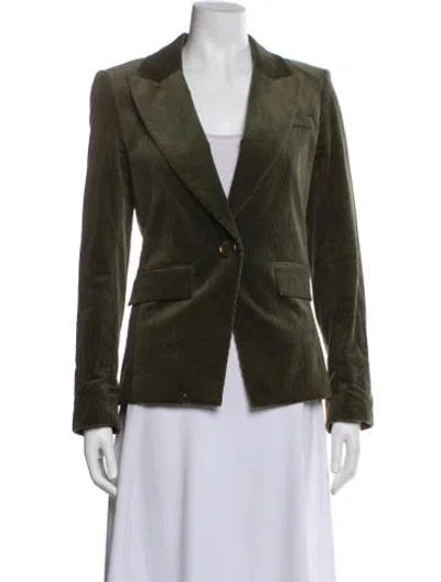 Pre-owned Veronica Beard Blazer In Green