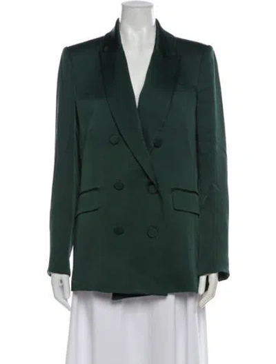 Pre-owned Veronica Beard Blazer In Green