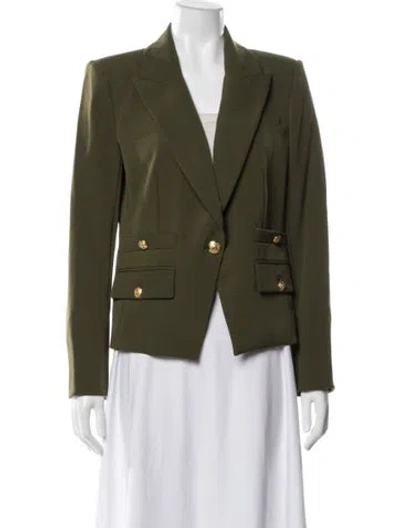 Pre-owned Veronica Beard Blazer In Green