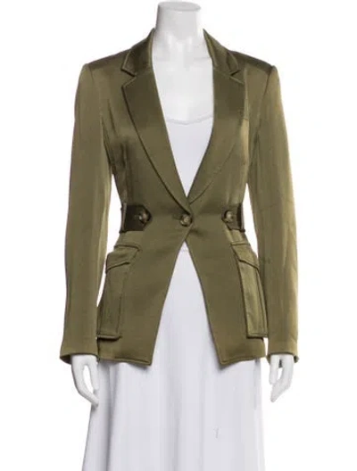 Pre-owned Veronica Beard Blazer In Green