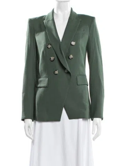 Pre-owned Veronica Beard Blazer In Green