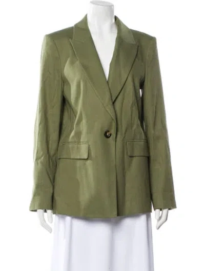 Pre-owned Veronica Beard Blazer In Green