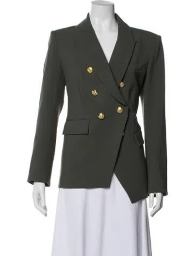 Pre-owned Veronica Beard Blazer In Green
