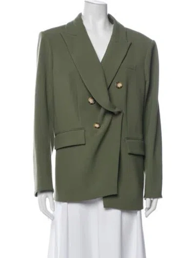 Pre-owned Veronica Beard Blazer In Green
