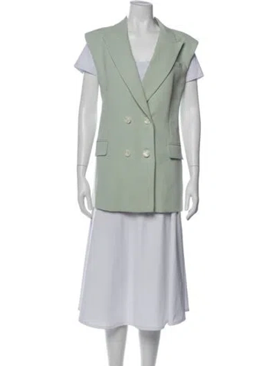 Pre-owned Veronica Beard Blazer In Green