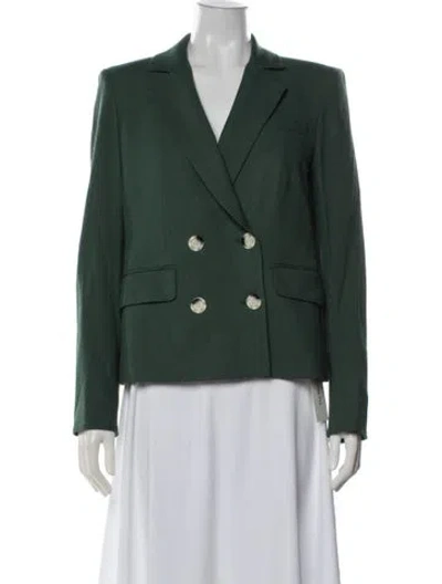 Pre-owned Veronica Beard Blazer In Green