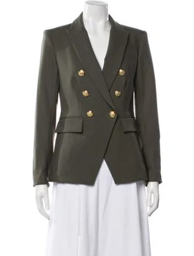 Pre-owned Veronica Beard Blazer In Green
