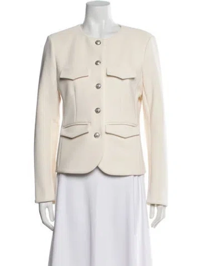 Pre-owned Veronica Beard Blazer In Green