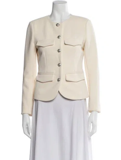 Pre-owned Veronica Beard Blazer In Green