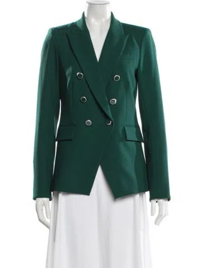 Pre-owned Veronica Beard Blazer In Green