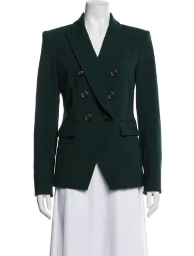 Pre-owned Veronica Beard Blazer In Green