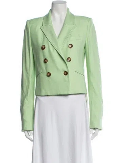 Pre-owned Veronica Beard Blazer In Green