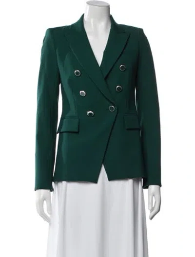 Pre-owned Veronica Beard Blazer In Green