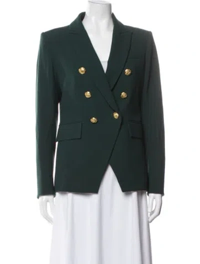Pre-owned Veronica Beard Blazer In Green