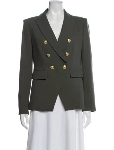 Pre-owned Veronica Beard Blazer In Green