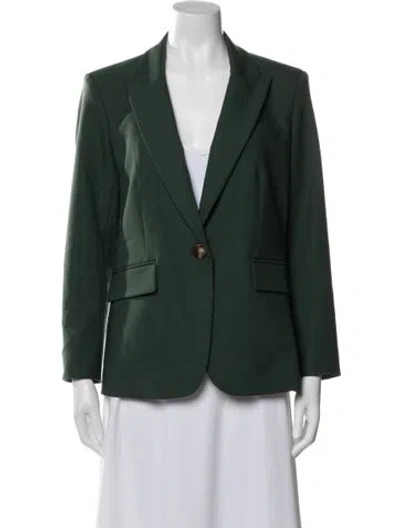 Pre-owned Veronica Beard Blazer In Green